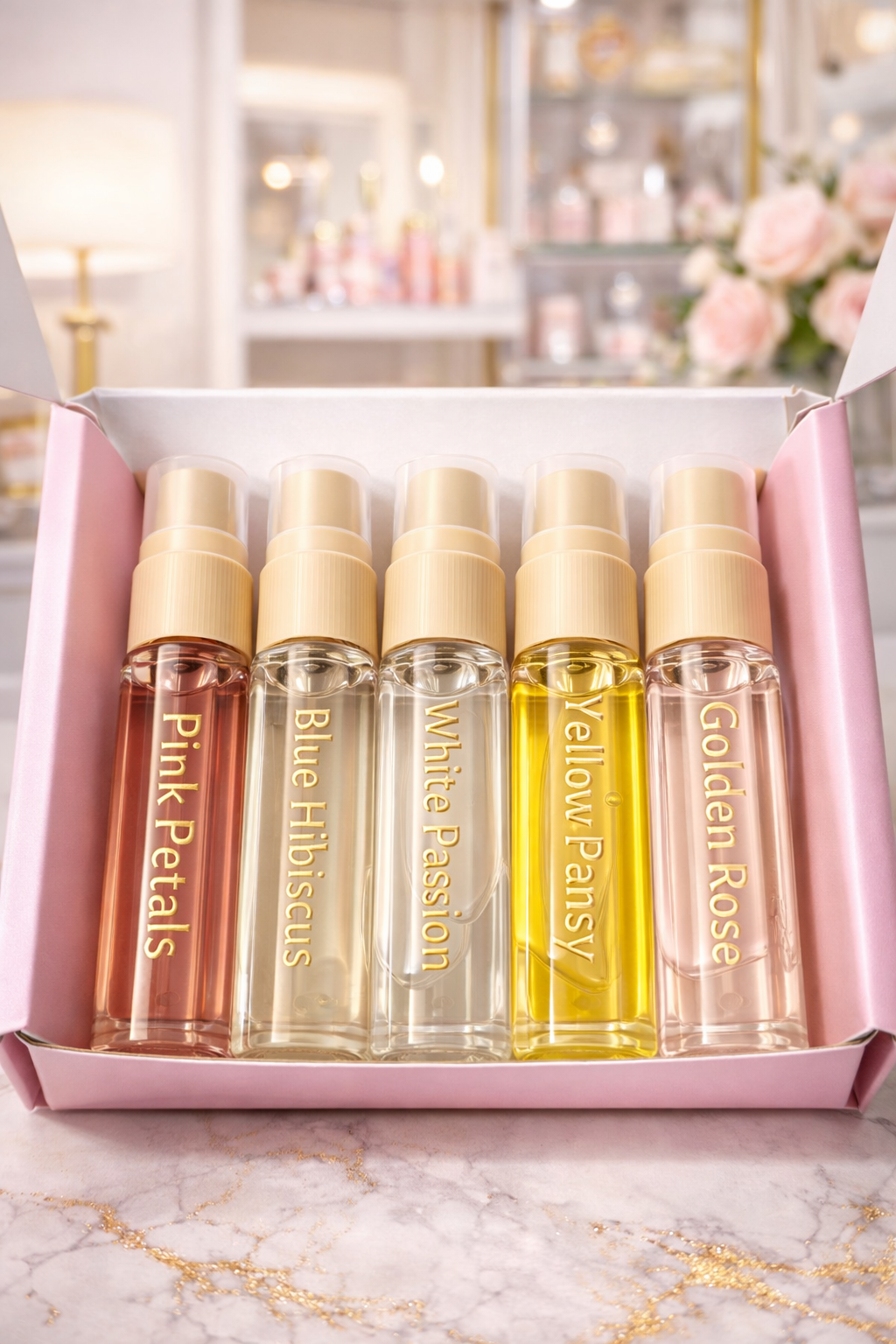 African Hair perfume. Sampler Set of our "BEST SELLERS"
