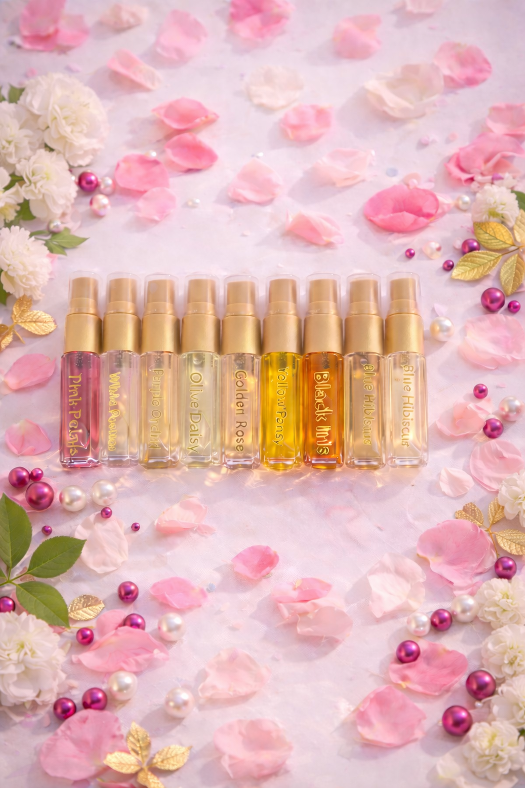 African Hair perfume. Sampler Set of our "BEST SELLERS"
